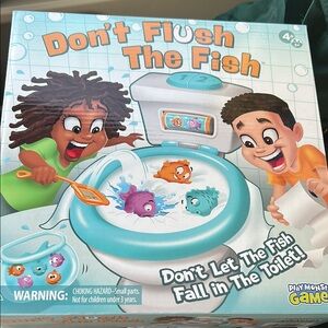 Don't Flush The Fish Game - Blue, Orange, Purple